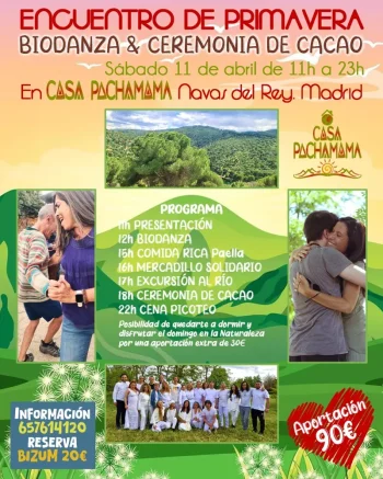 Encuentro de Primavera 2026 vacaciones alternativas yoga tantra parejas conscientes